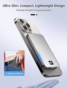  超薄磁吸無線充電流動電源 (3)