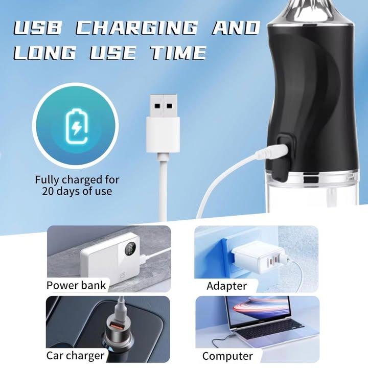 Yunlism 無線充電水牙線機 (8)