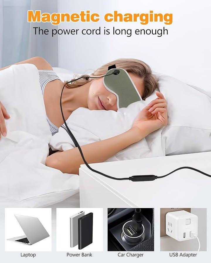 USB 插電蒸氣熱敷眼罩 (9)