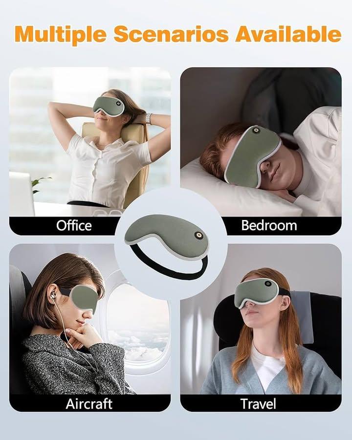 USB 插電蒸氣熱敷眼罩 (8)