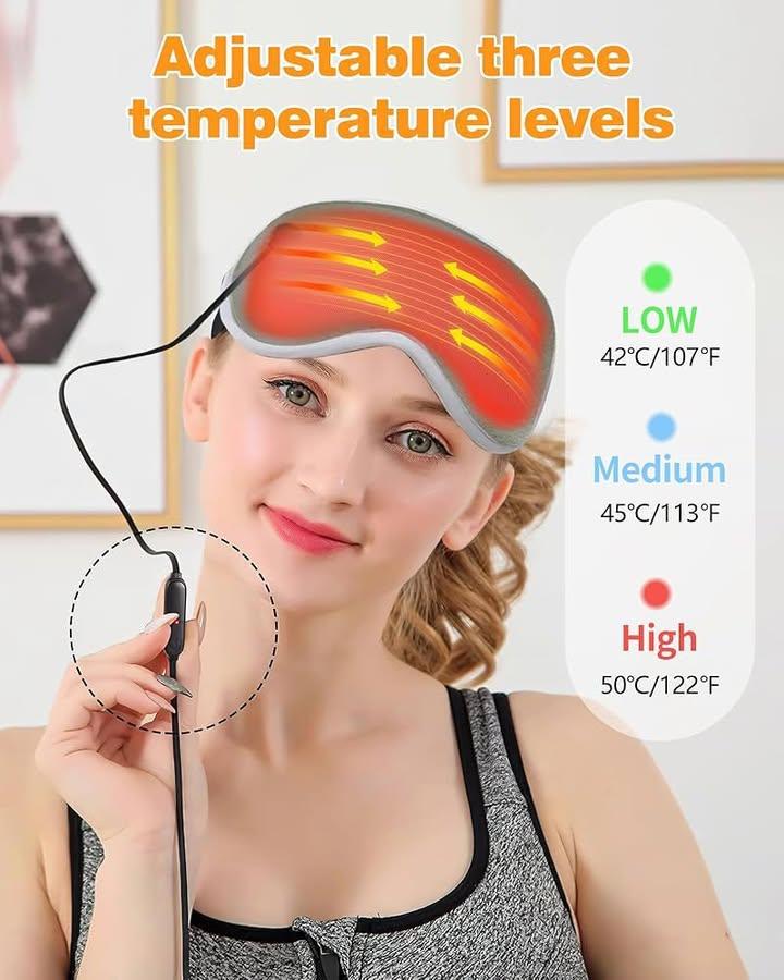 USB 插電蒸氣熱敷眼罩 (6)