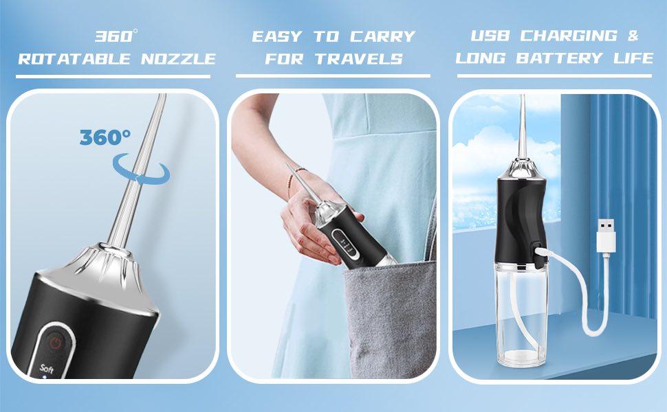 Yunlism 無線充電水牙線機 (10)