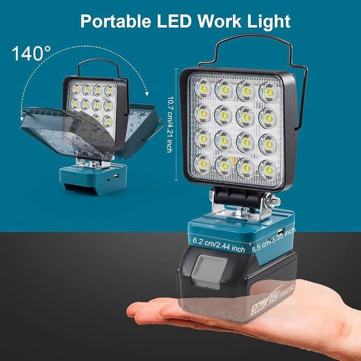 無線 18V 專業級 LED 工作燈 (7)