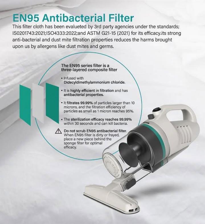 新加坡品牌 Shimono EC19B 無線除蟎吸塵器 (4)