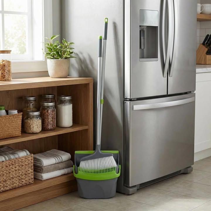  懶人救星‼️掃把＋簸箕一體套裝