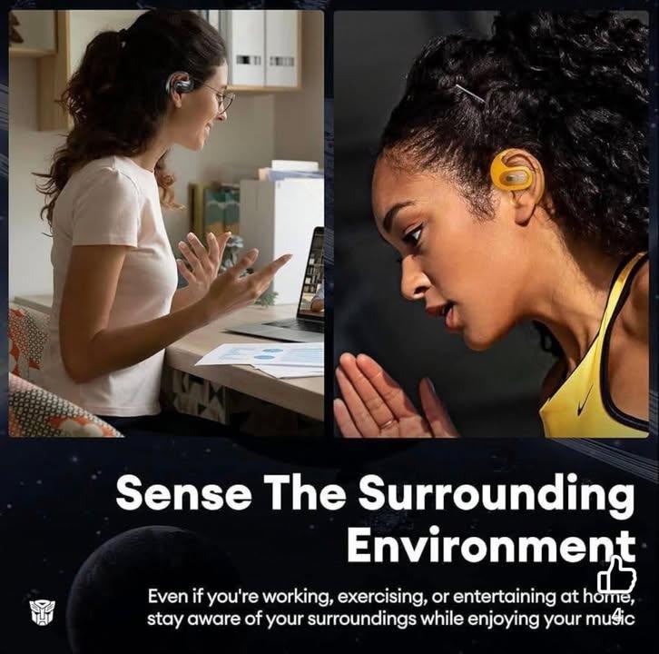 Transformers 開放式藍牙耳機 Optimu s Prime 銀黑款 (9)