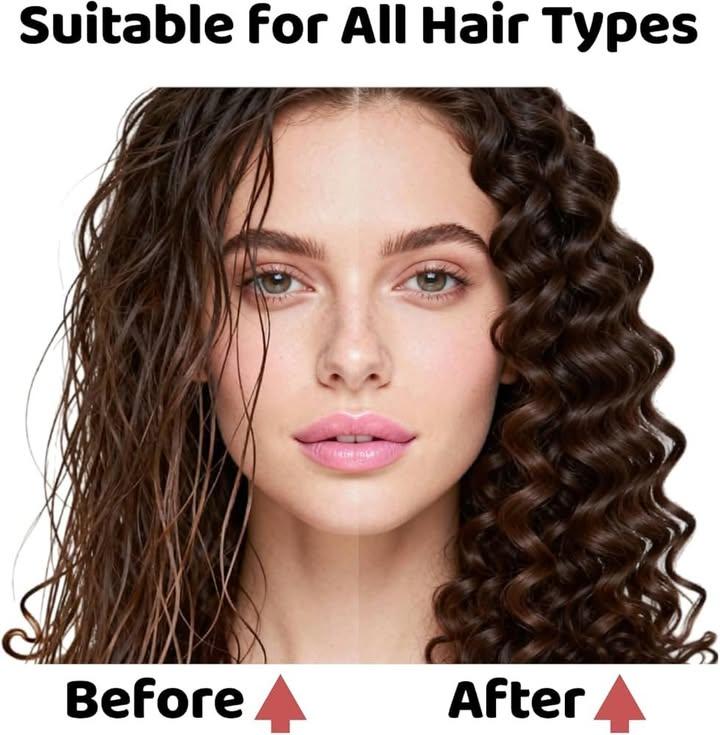 MALORY 玫瑰金捲髮梳 (5)