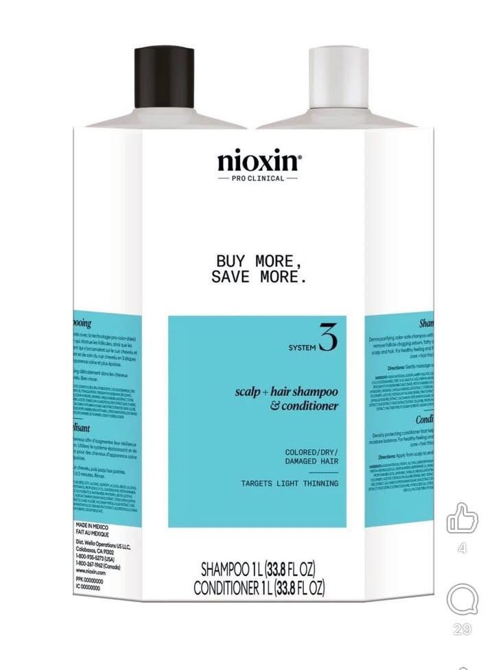 NIOXIN 專業級頭皮洗護套裝 (3)
