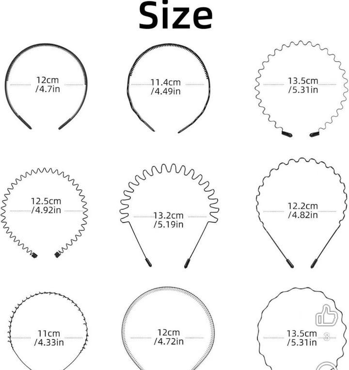 彈性造型髮箍 (4)