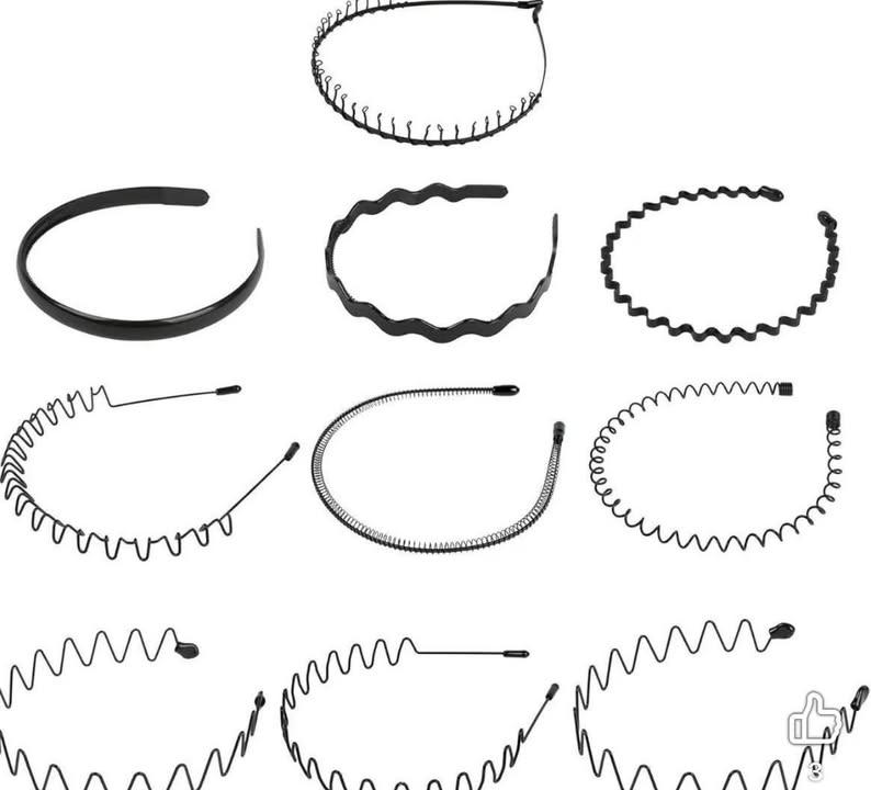 彈性造型髮箍 (3)