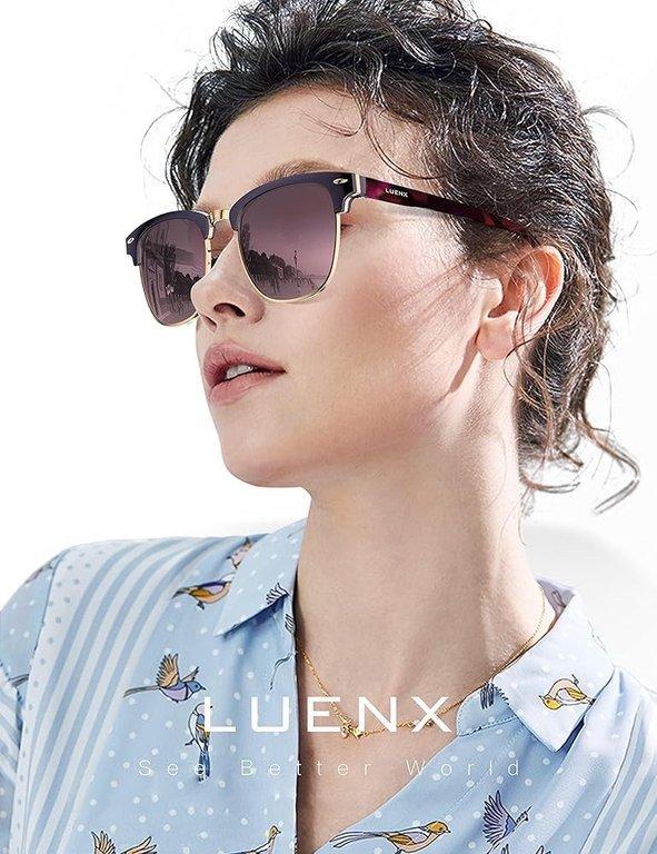 LUENX 復古偏光太陽眼鏡 (7)