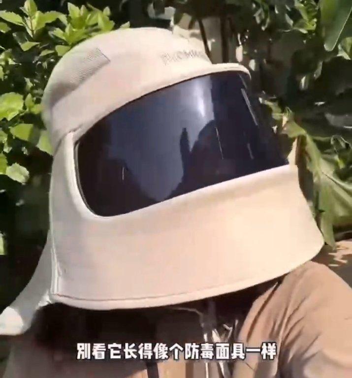 全包覆防曬面罩帽 (3)