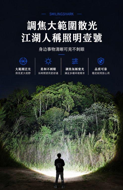 Yzomo 便攜戶外露營手電 (3)