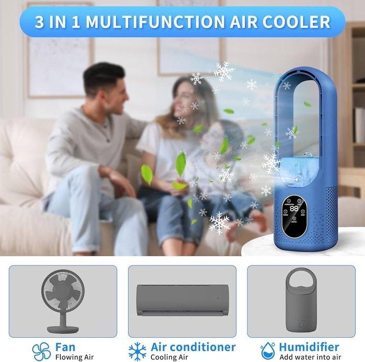 3合1 無葉迷你冷風機 (3)