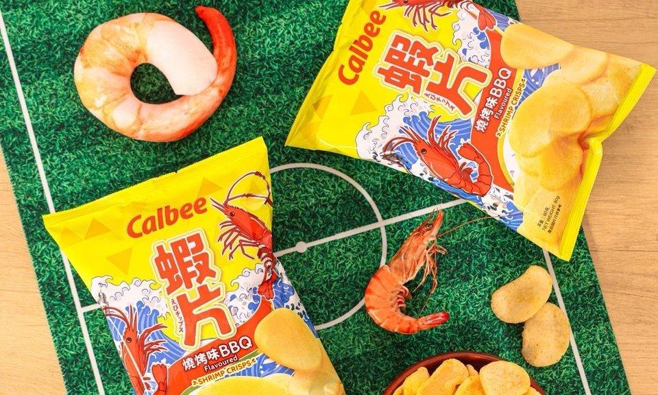 Calbee 卡樂B 燒烤味蝦片 (2)
