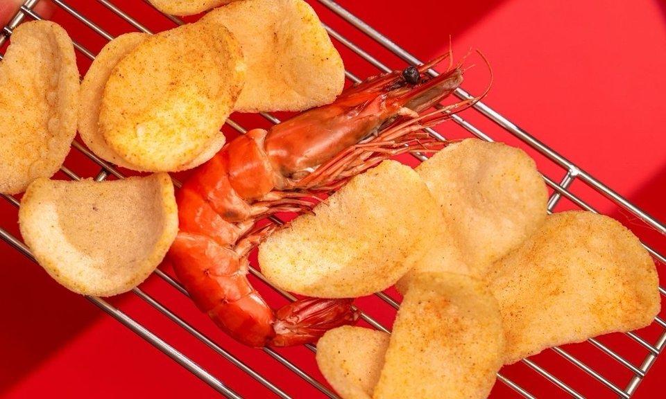Calbee 卡樂B 燒烤味蝦片 (3)