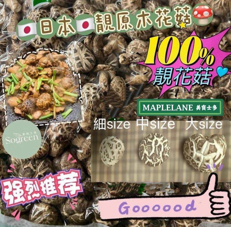 日本靚原木花菇