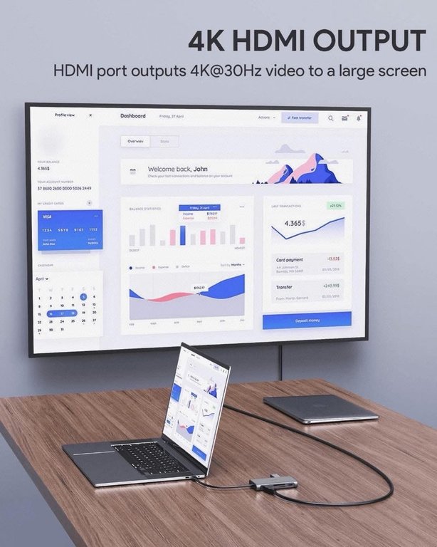 AUKEY 8合1多功能USB-C Hub (7)
