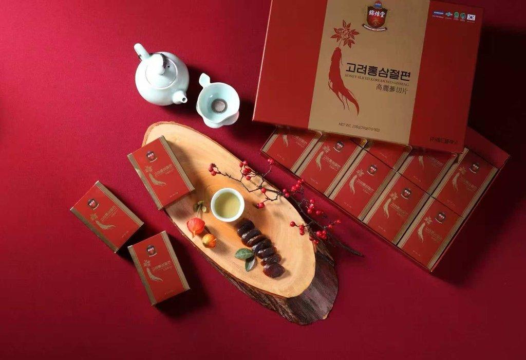 韓國六年根高麗紅參蜂蜜切片 (2)