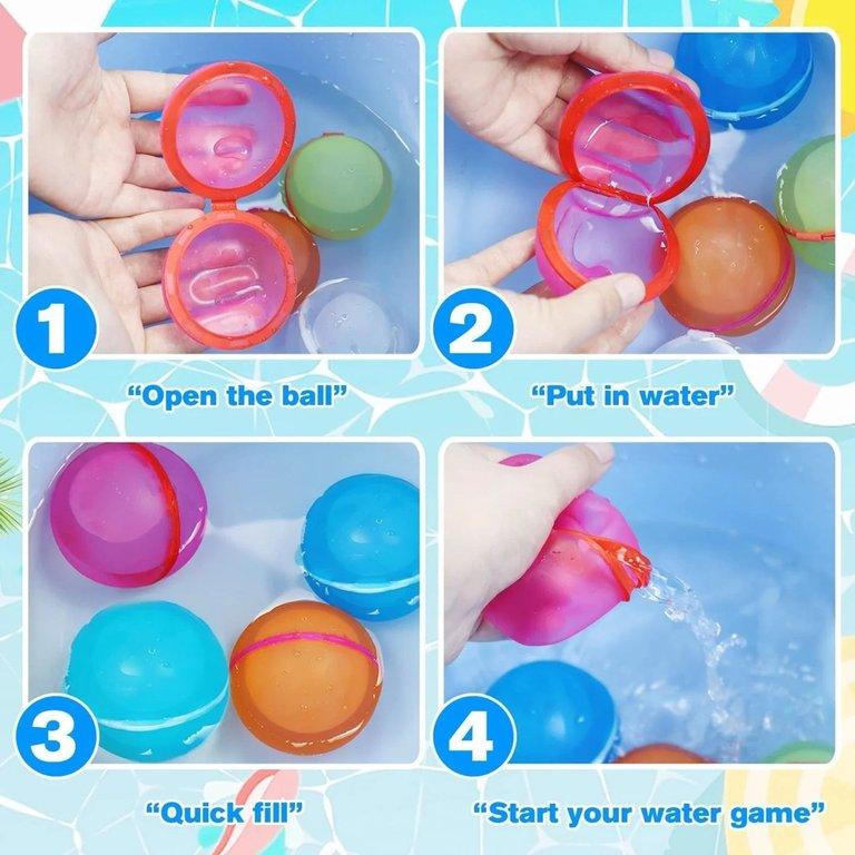 可重複使用水氣球 Reusable Water Balloons (3)
