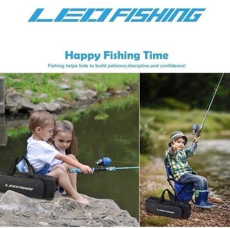LEOFISHING 兒童釣魚竿套裝 (6)