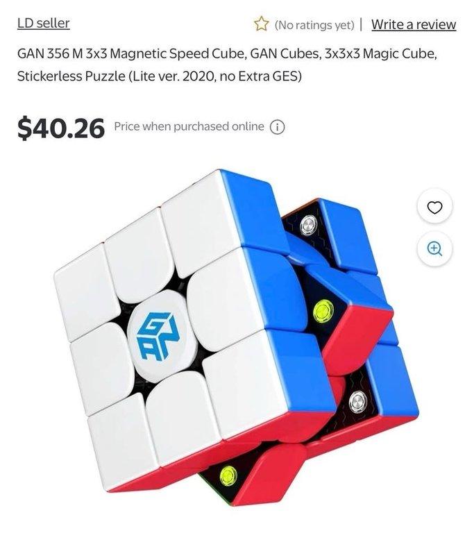 GAN 356 M 磁力魔方